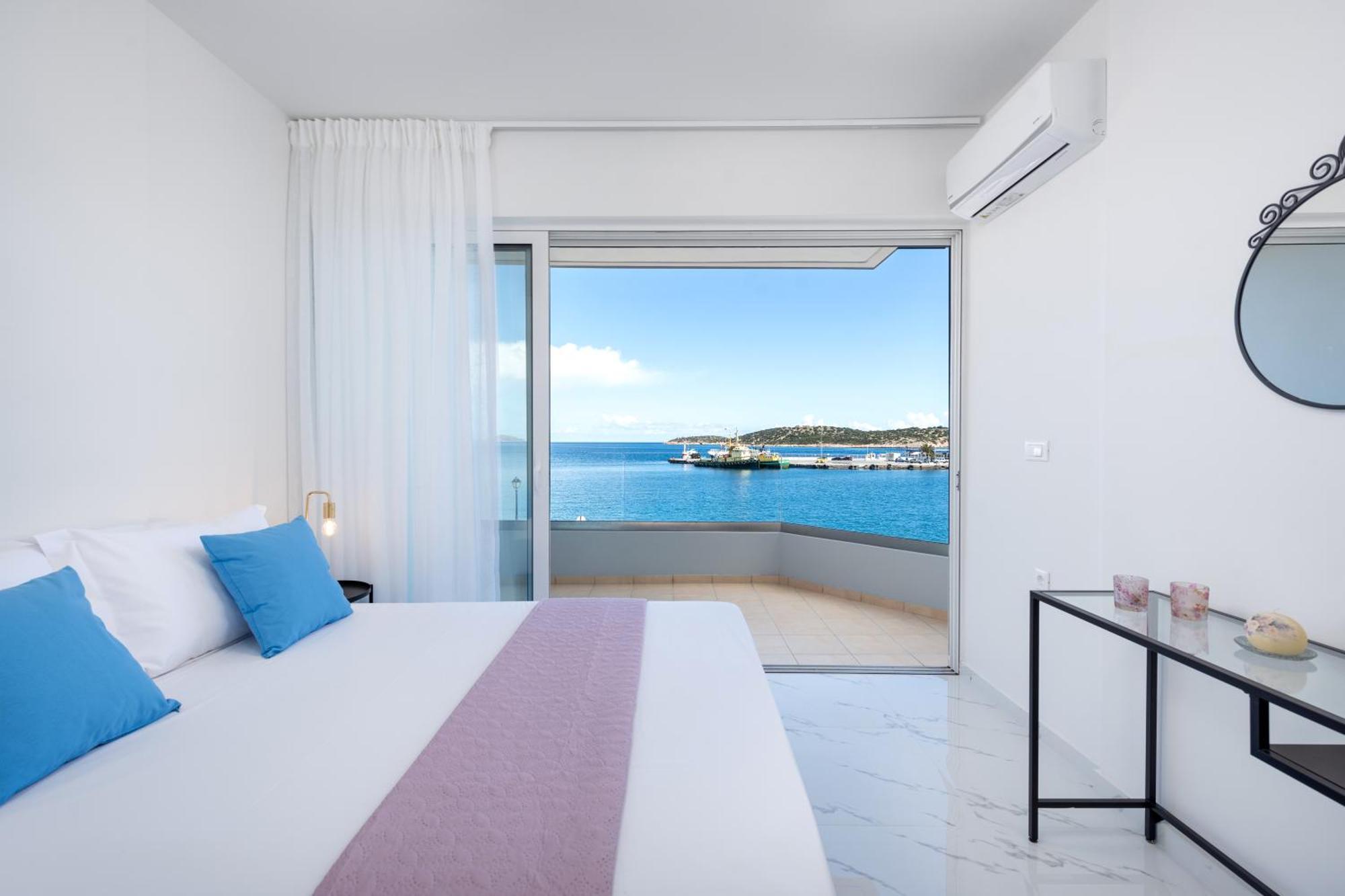 Sea View Bliss 2Br Agios Getaway Apartment Ágios Nikólaos Екстериор снимка