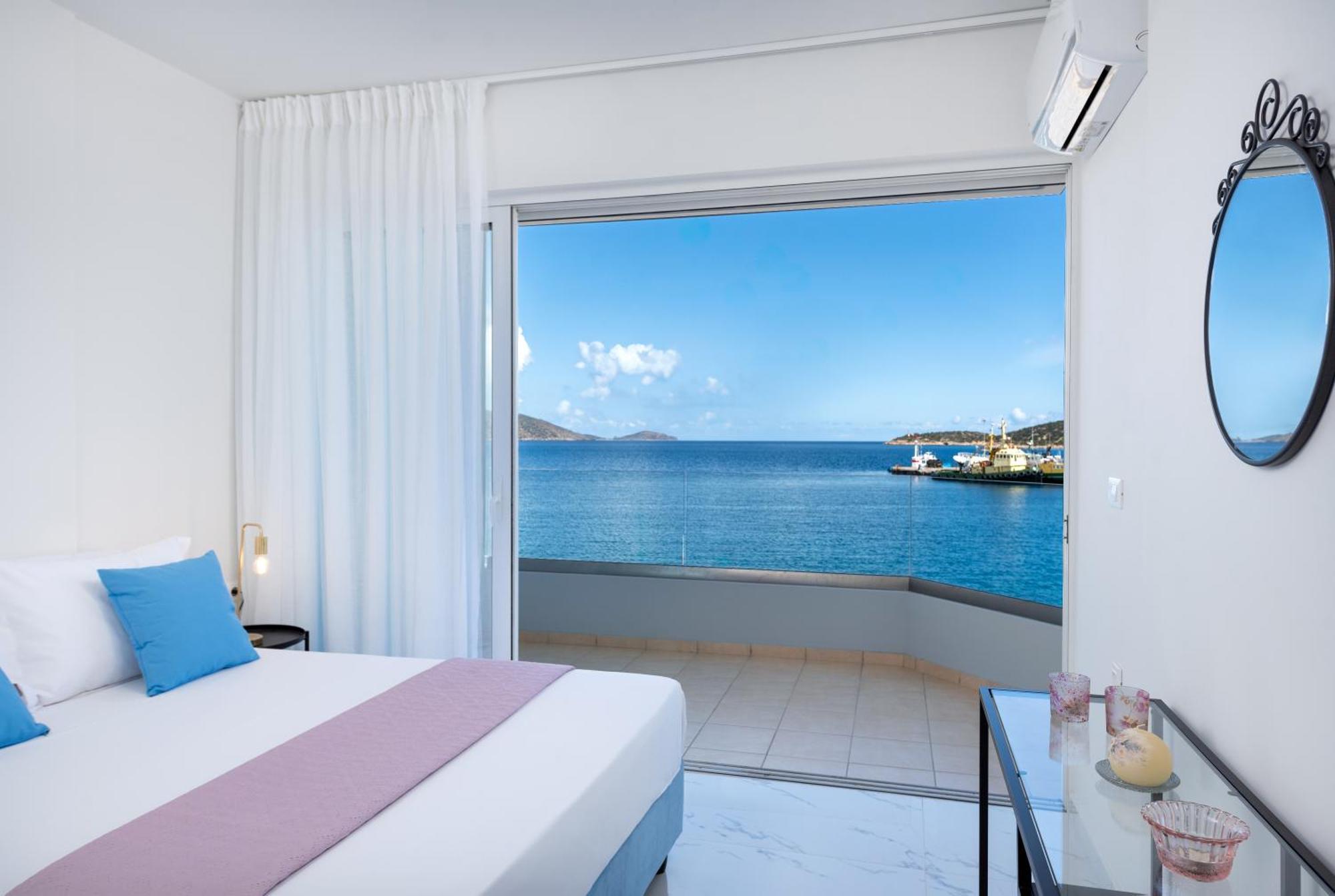 Sea View Bliss 2Br Agios Getaway Apartment Ágios Nikólaos Екстериор снимка