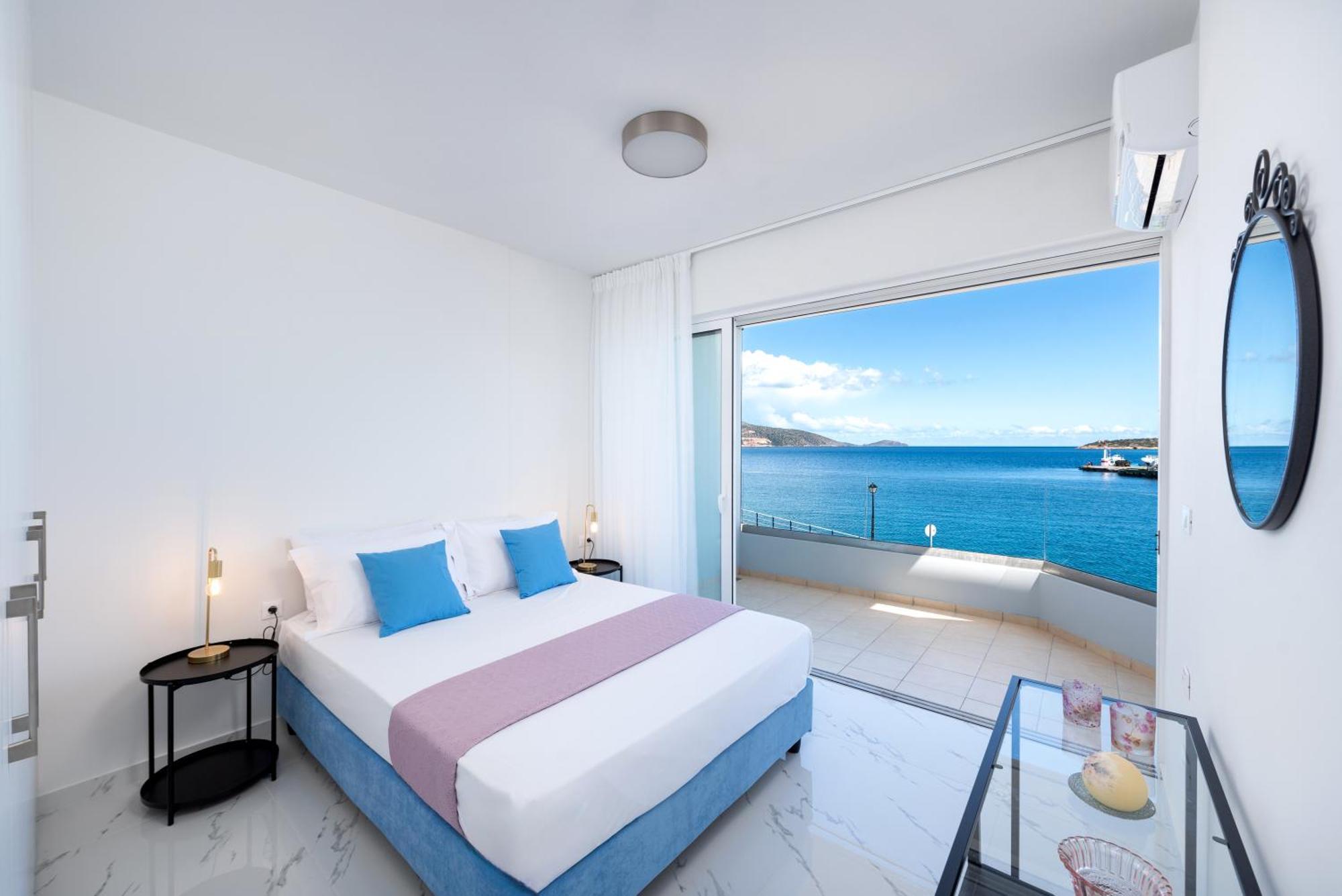 Sea View Bliss 2Br Agios Getaway Apartment Ágios Nikólaos Екстериор снимка