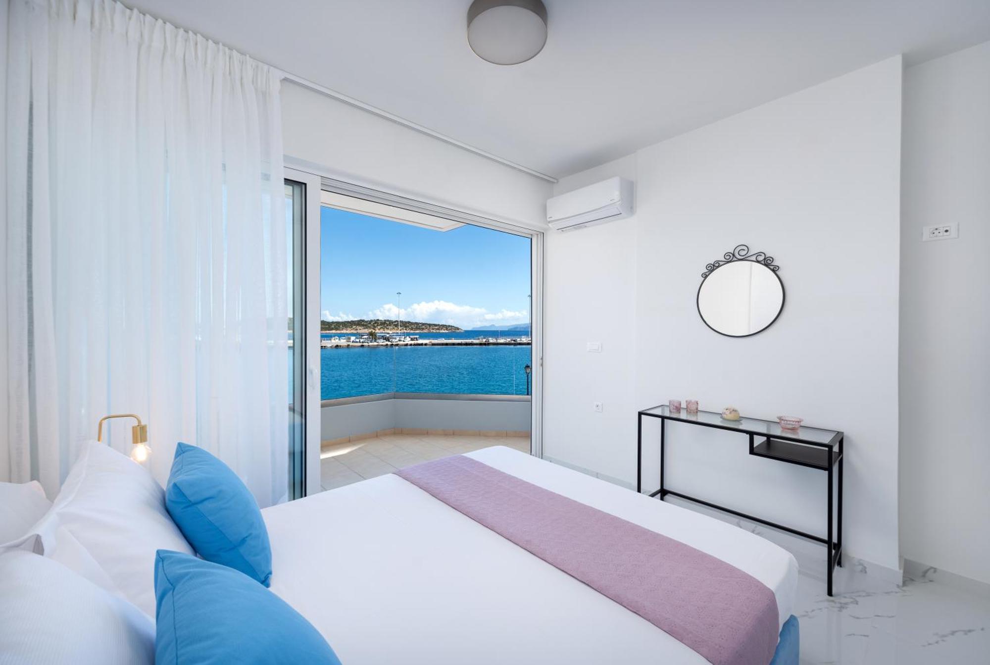 Sea View Bliss 2Br Agios Getaway Apartment Ágios Nikólaos Екстериор снимка