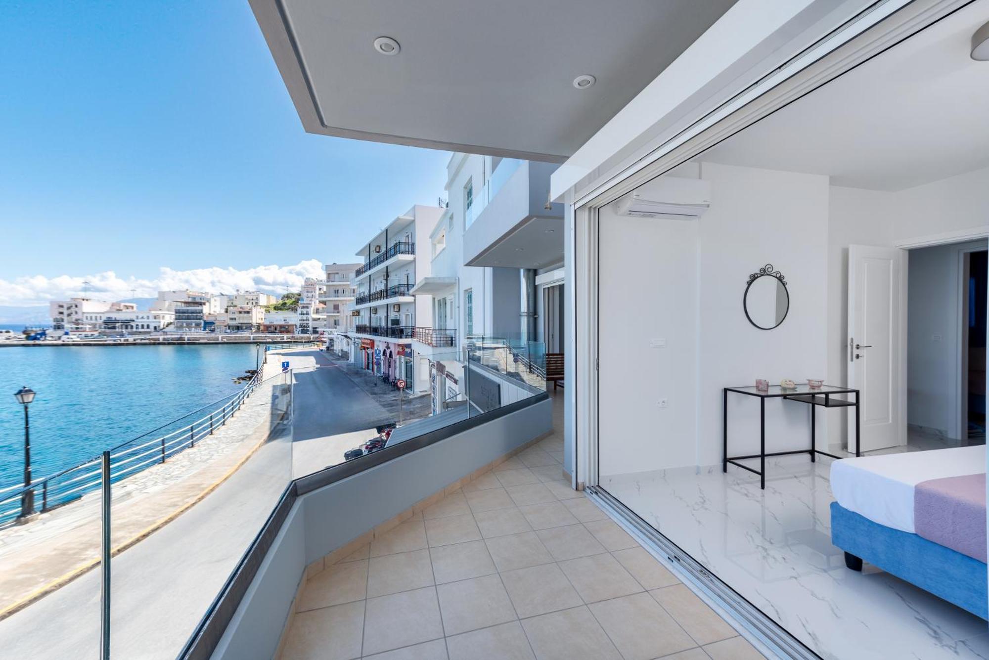 Sea View Bliss 2Br Agios Getaway Apartment Ágios Nikólaos Екстериор снимка